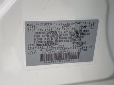 2020 Nissan Kicks S