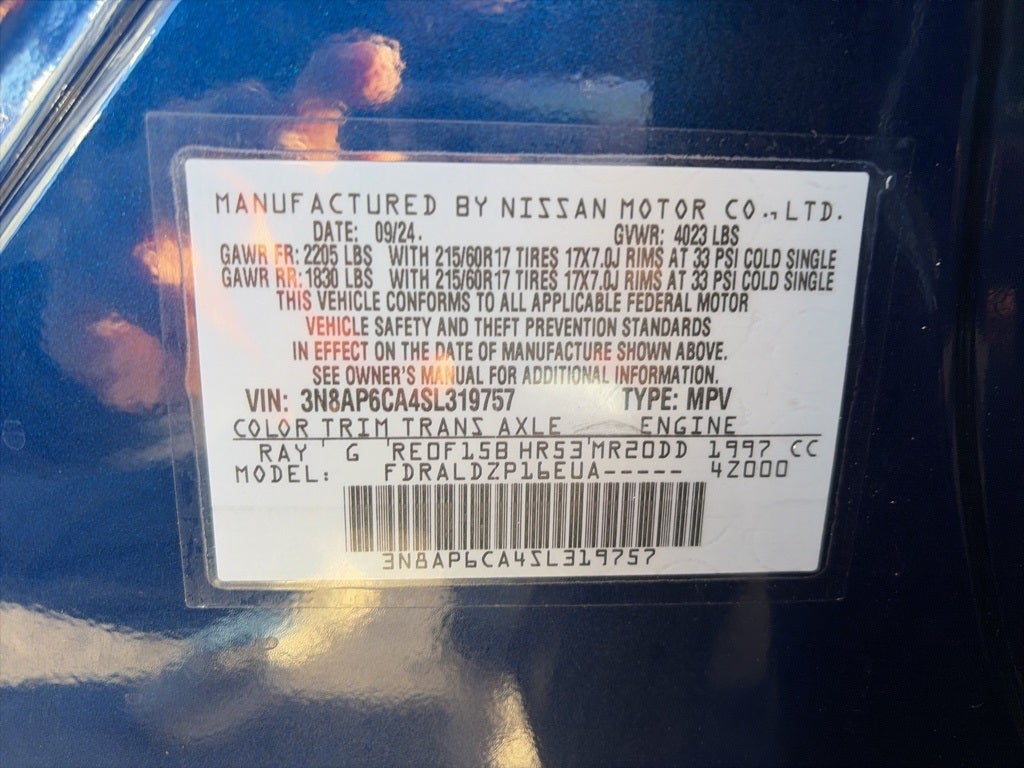 2025 Nissan Kicks SV CLEAN 1-OWNER CARFAX