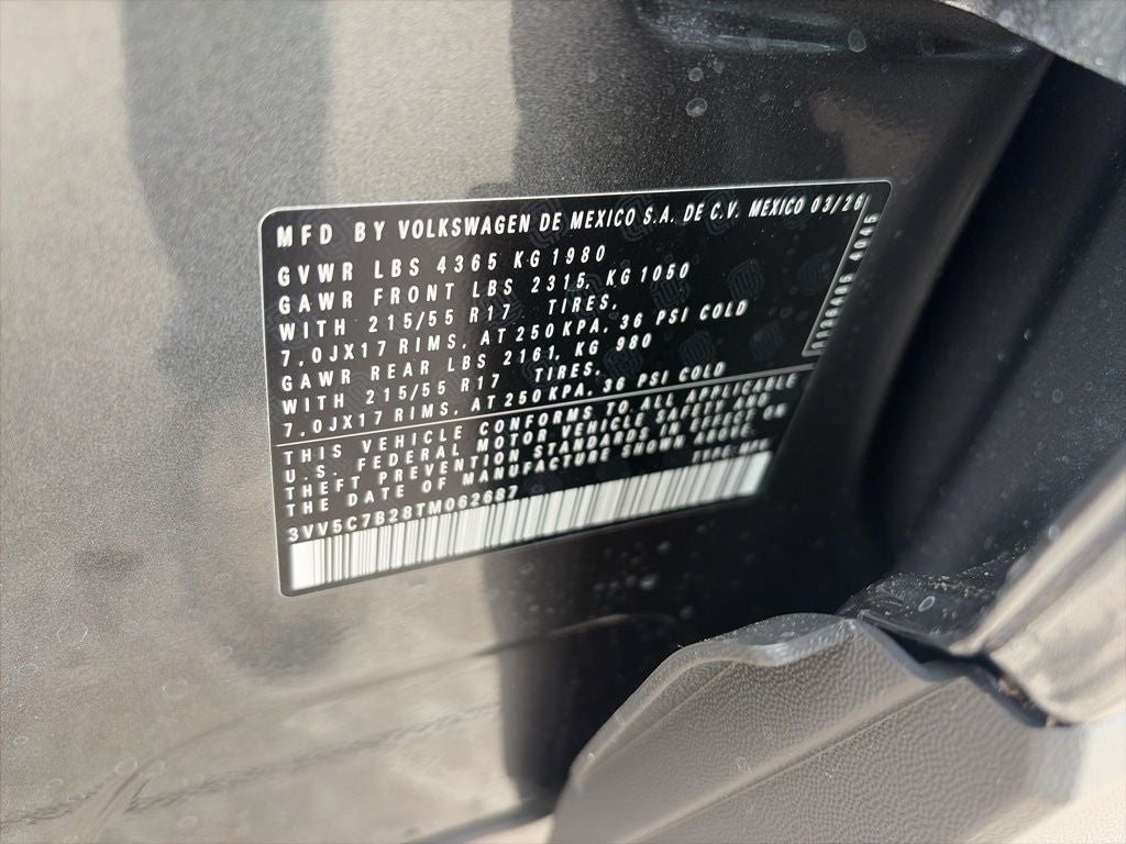 2026 Volkswagen Taos 1.5T S
