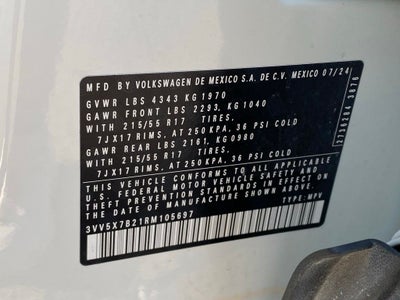 2024 Volkswagen Taos 1.5T S