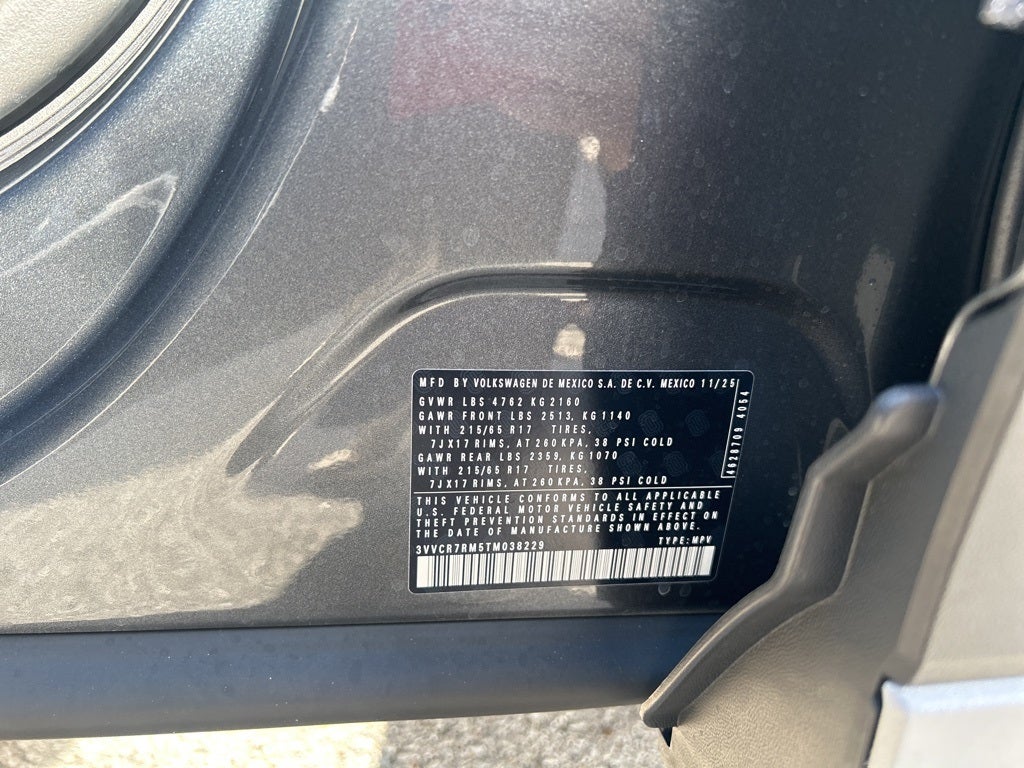 2026 Volkswagen Tiguan 2.0T S