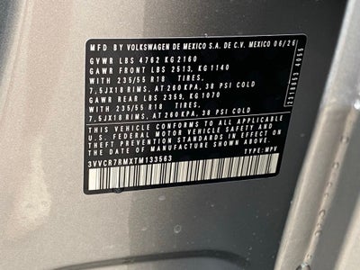 2026 Volkswagen Tiguan 2.0T S
