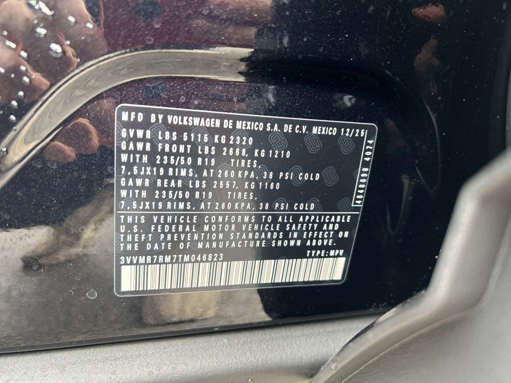 2026 Volkswagen Tiguan 2.0T SE