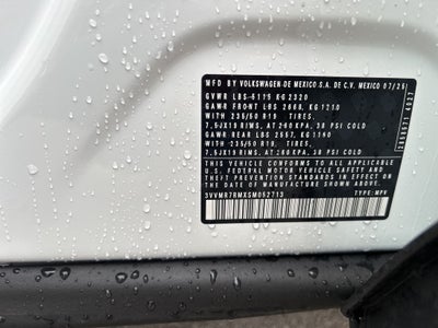 2025 Volkswagen Tiguan 2.0T SE