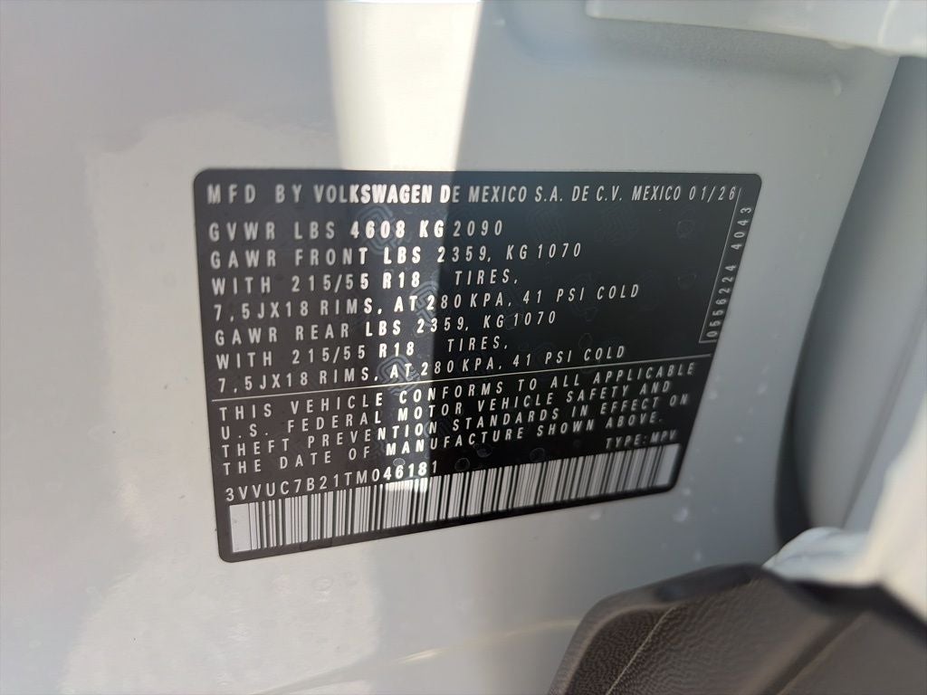 2026 Volkswagen Taos 1.5T SE