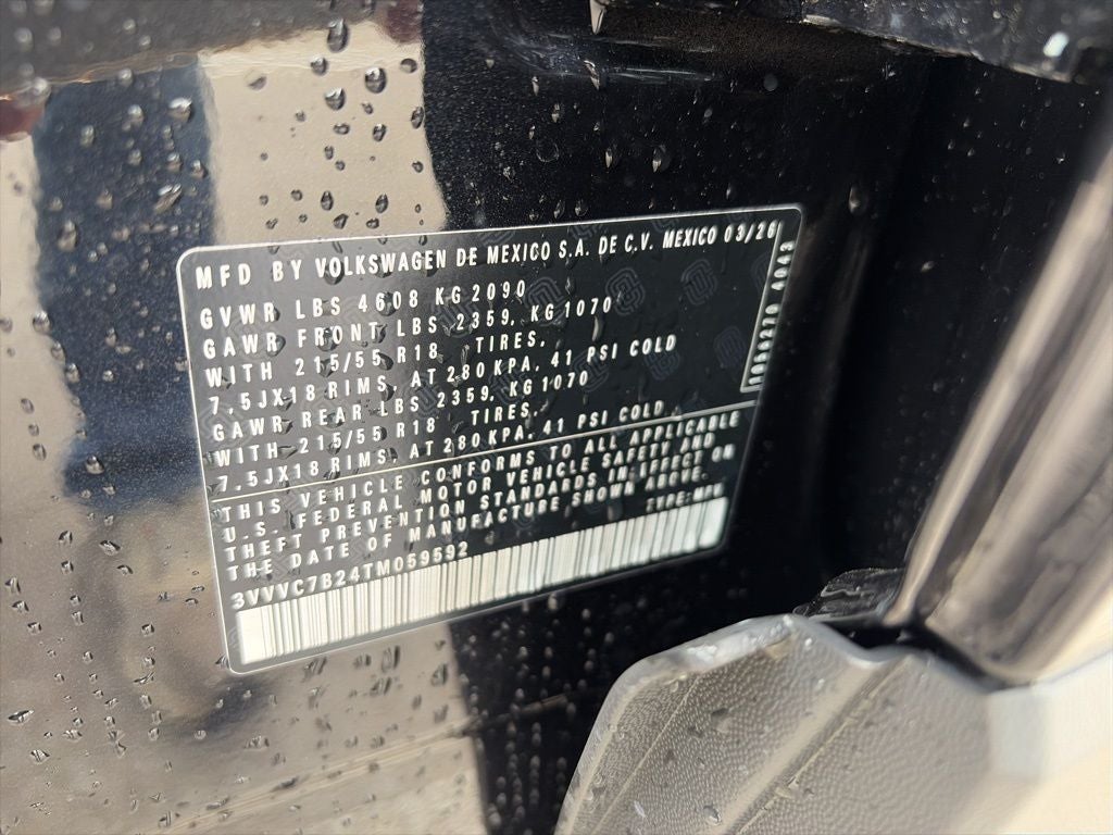 2026 Volkswagen Taos 1.5T SE