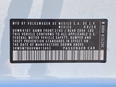 2027 Volkswagen Jetta 1.5T S