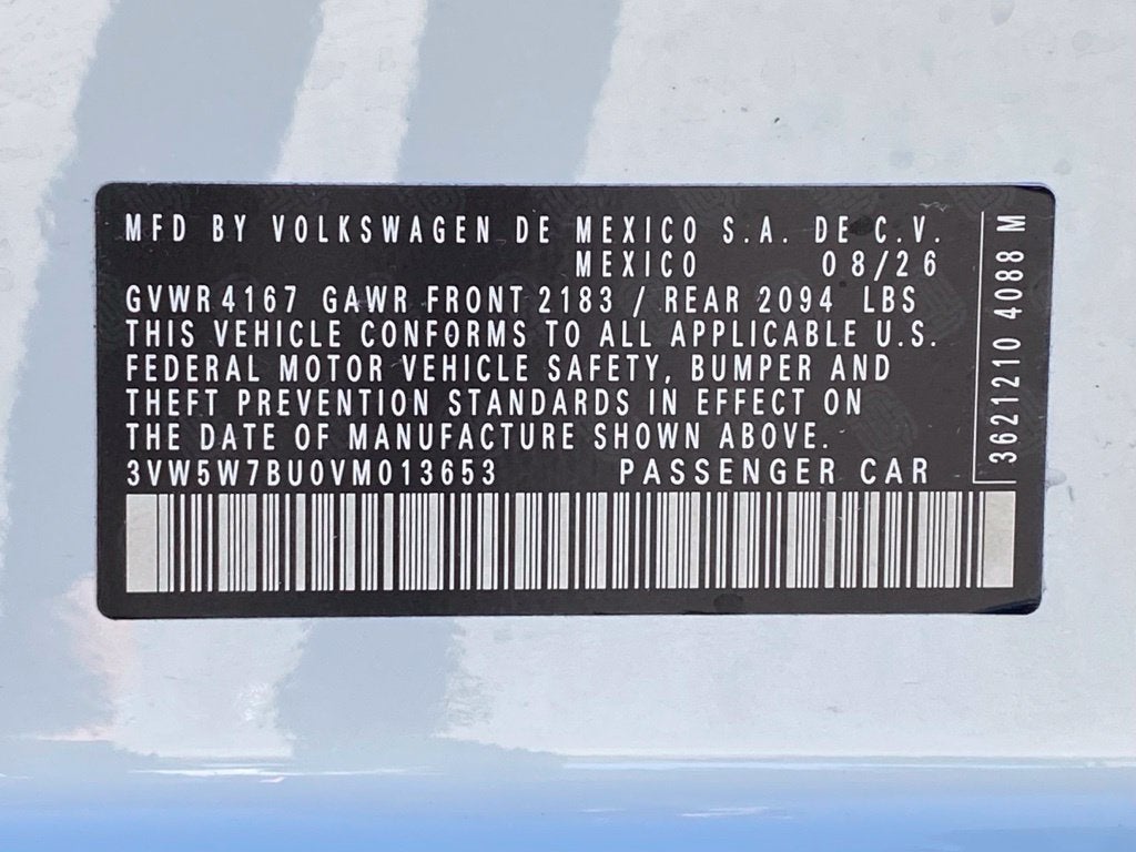 2027 Volkswagen Jetta 1.5T S