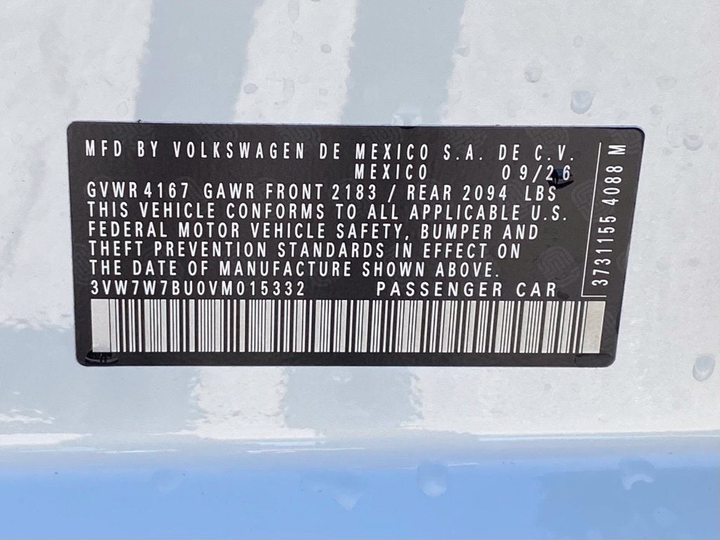 2027 Volkswagen Jetta 1.5T SE