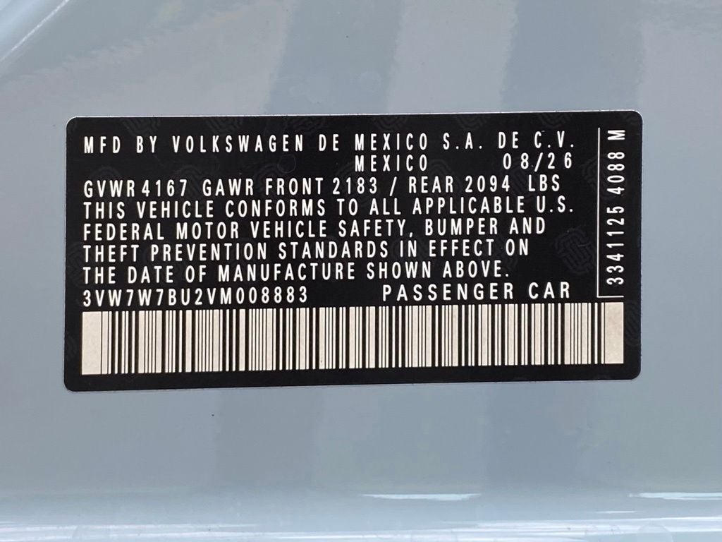 2027 Volkswagen Jetta 1.5T SE