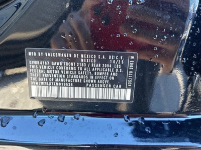 2026 Volkswagen Jetta 1.5T SE