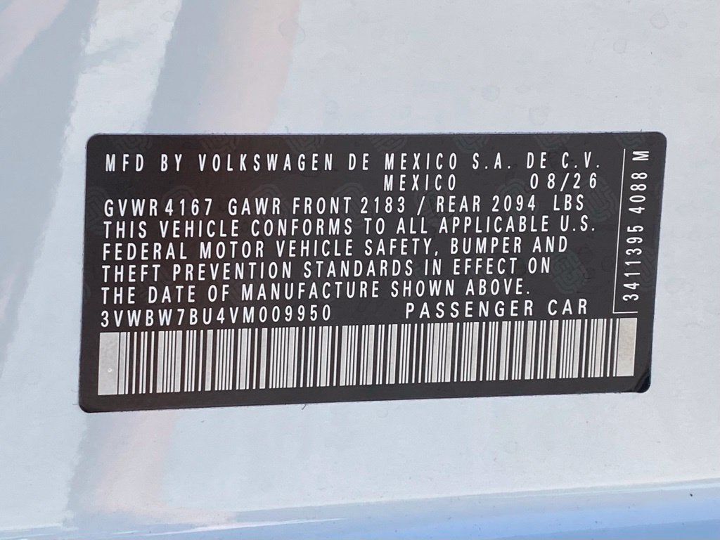 2027 Volkswagen Jetta 1.5T Sport