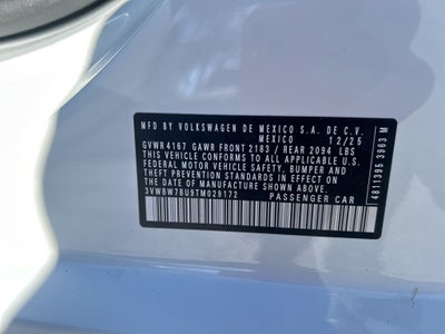 2026 Volkswagen Jetta 1.5T Sport