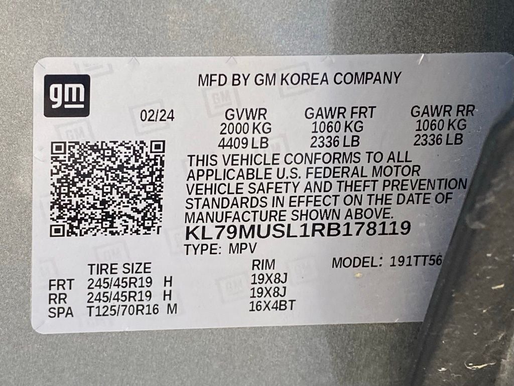 2024 Chevrolet TrailBlazer RS