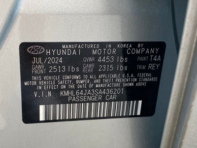 2025 Hyundai Sonata SEL