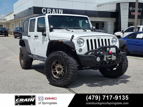 2017 Jeep Wrangler Unlimited Sport LIFTED AFTERMARKET WHEELS WINCH