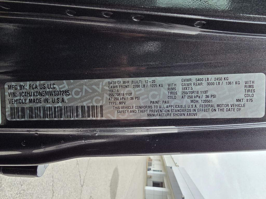 2021 Jeep Wrangler Unlimited Sport S