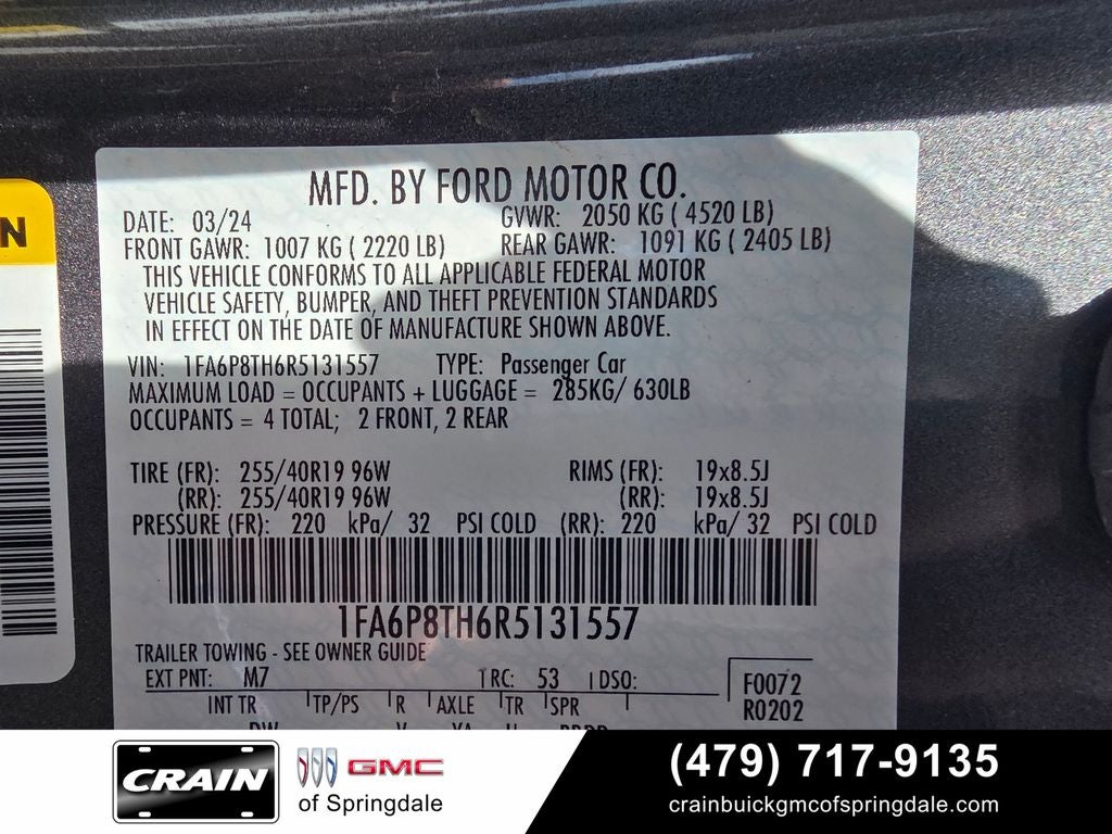 2024 Ford Mustang EcoBoost