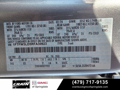 2024 Ford F-150 XLT BLUECRUISE EQUIP