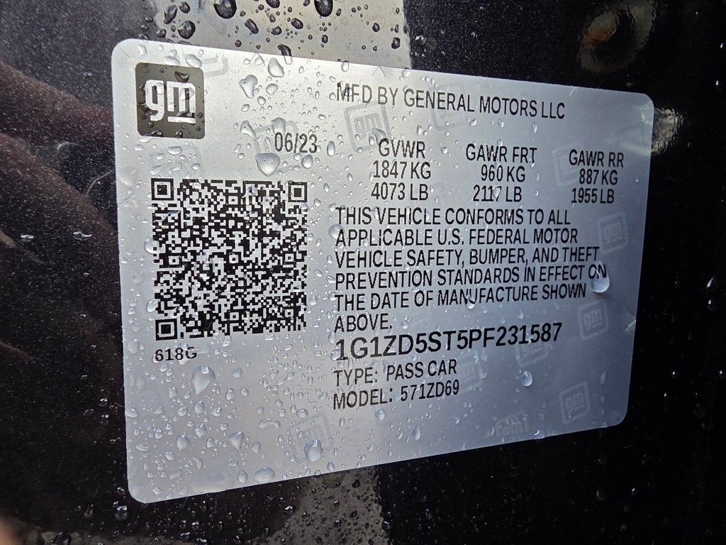 2023 Chevrolet Malibu LT 1LT