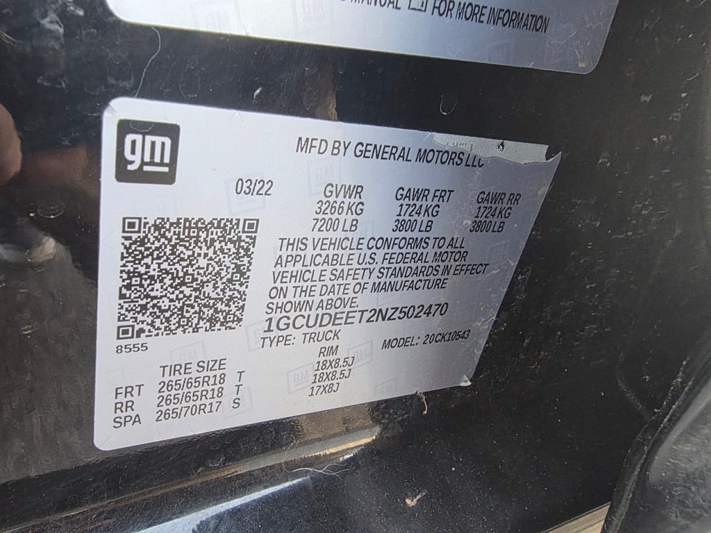 2022 Chevrolet Silverado 1500 RST