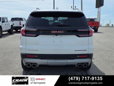 2025 GMC Acadia Elevation APPLE CARPLAY AND ANDROID AUTO