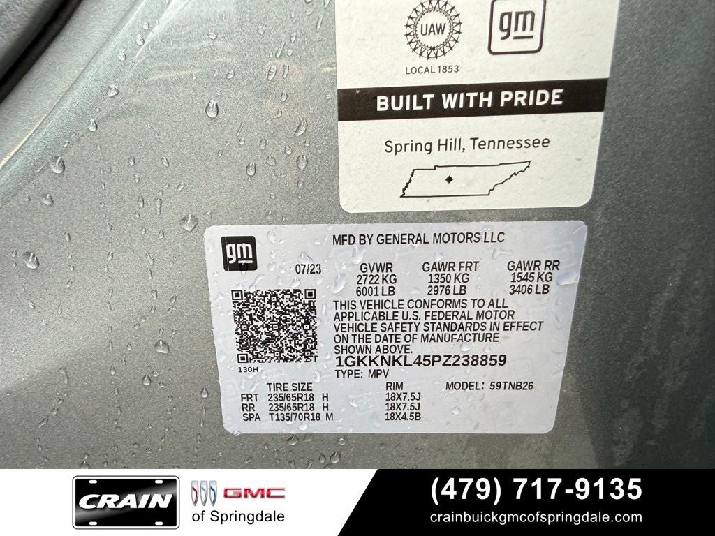 2023 GMC Acadia SLE