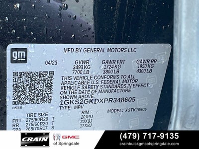2023 GMC Yukon XL SLT