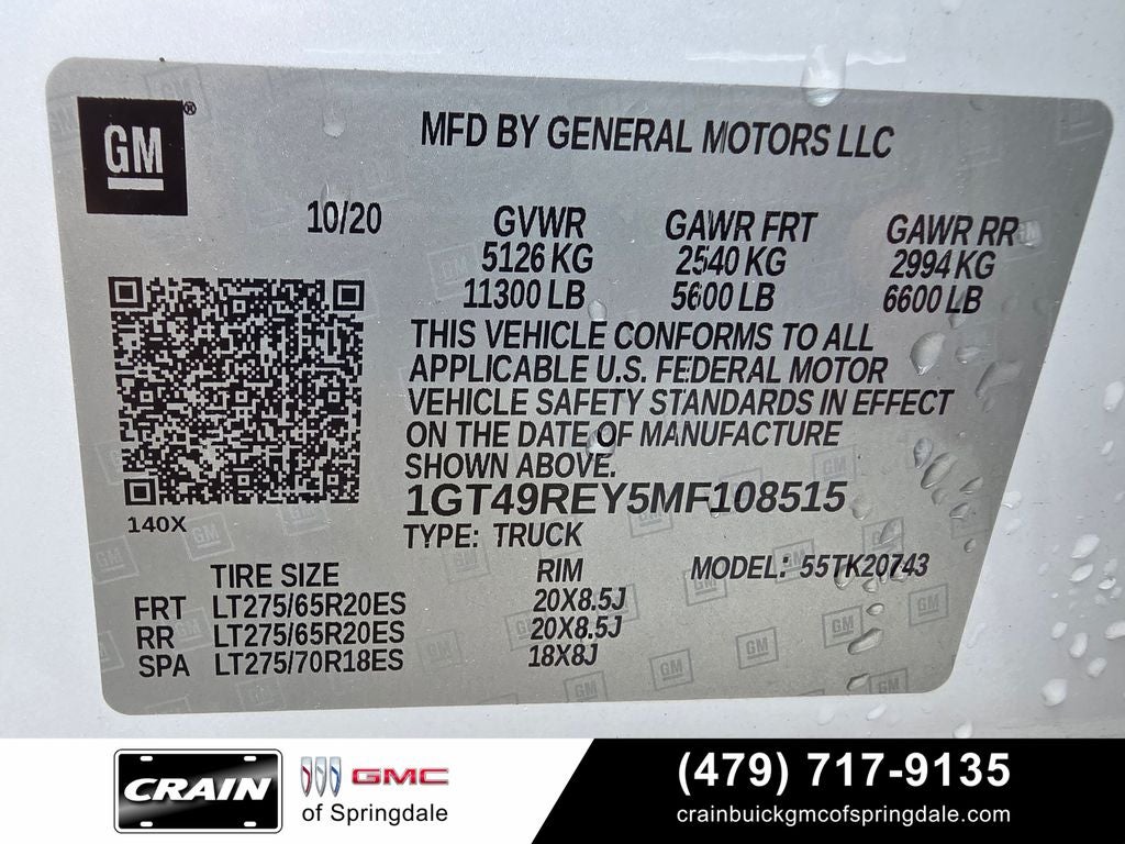 2021 GMC Sierra 2500HD Denali Ultimate Package