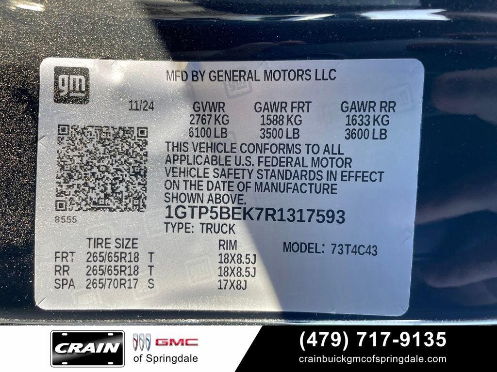 2024 GMC Canyon Elevation