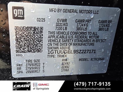 2025 GMC Sierra 1500 Denali RESERVE SUPERCRUISE PACKAGE