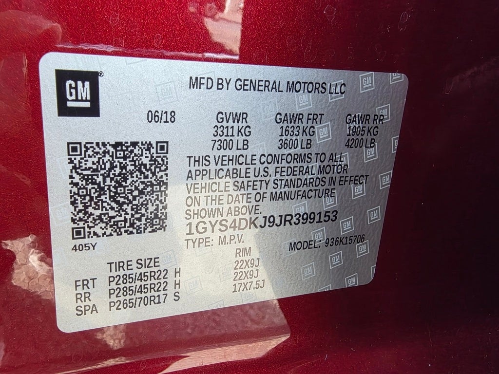 2018 Cadillac Escalade Platinum Edition