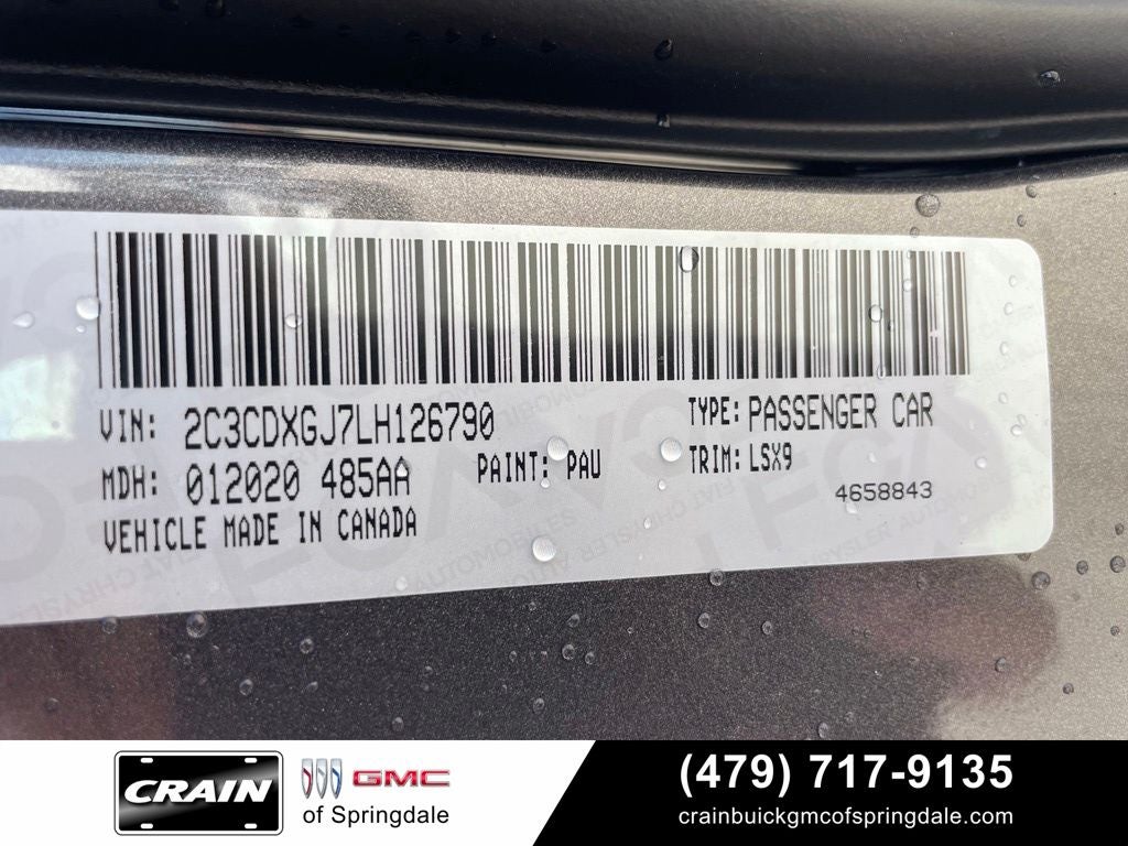 2020 Dodge Charger R T Scat Pack