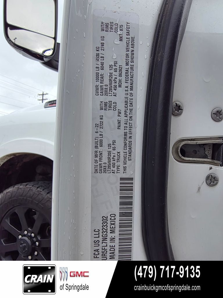 2022 RAM 2500 Laramie LEATHER SPORT PACK CUMMINS DIESEL 6.7L