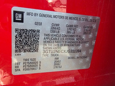 2018 GMC Sierra 1500 SLT