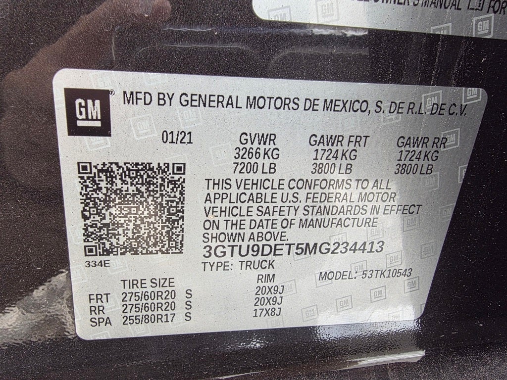 2021 GMC Sierra 1500 SLT