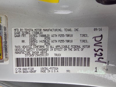 2017 Toyota Tundra SR5