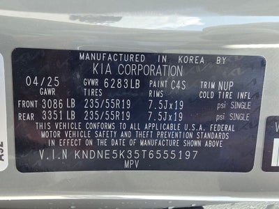 2026 Kia Carnival SX Prestige