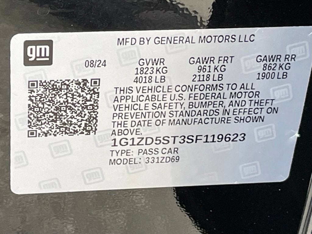 2025 Chevrolet Malibu 1LT