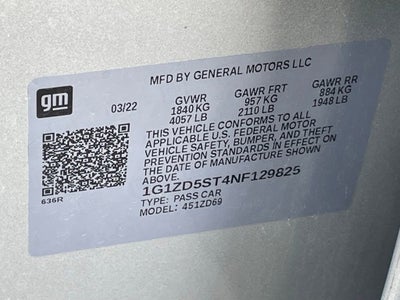 2022 Chevrolet Malibu LT