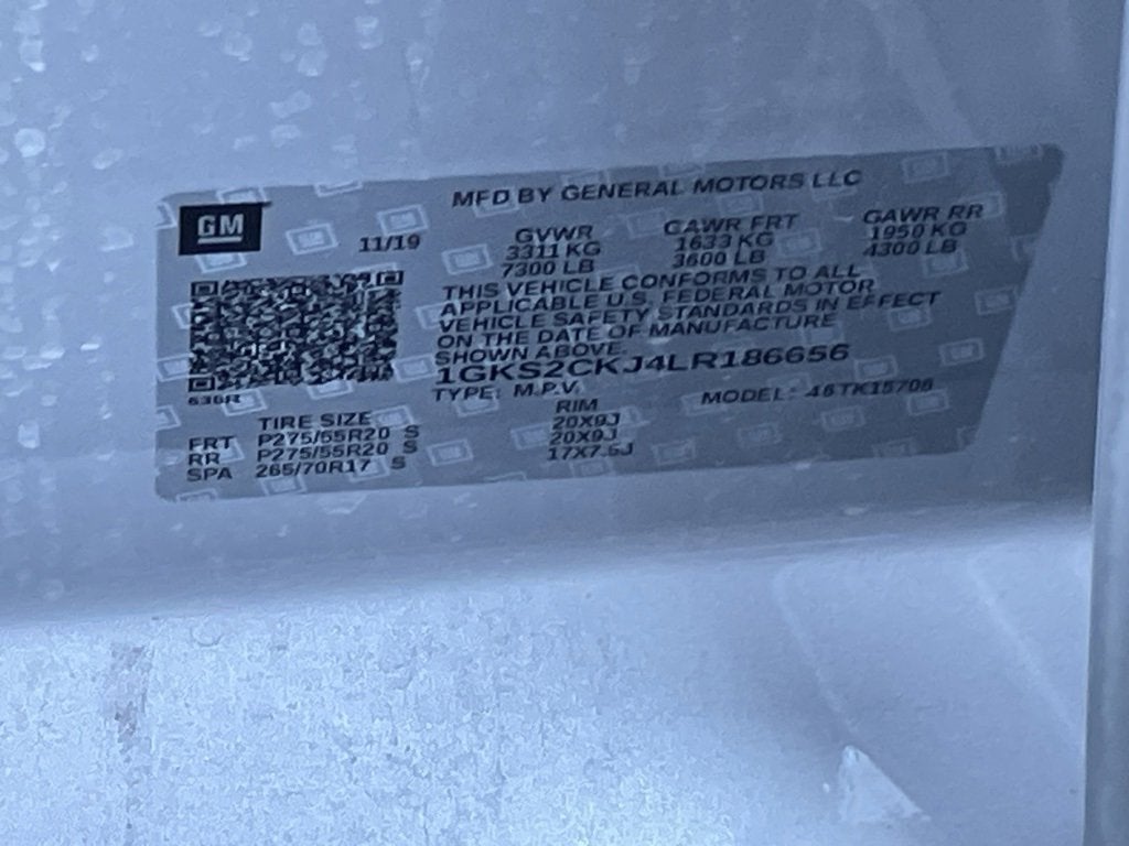 2020 GMC Yukon Denali