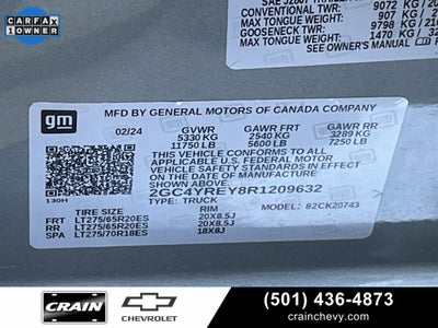 2024 Chevrolet Silverado 2500 HD High Country