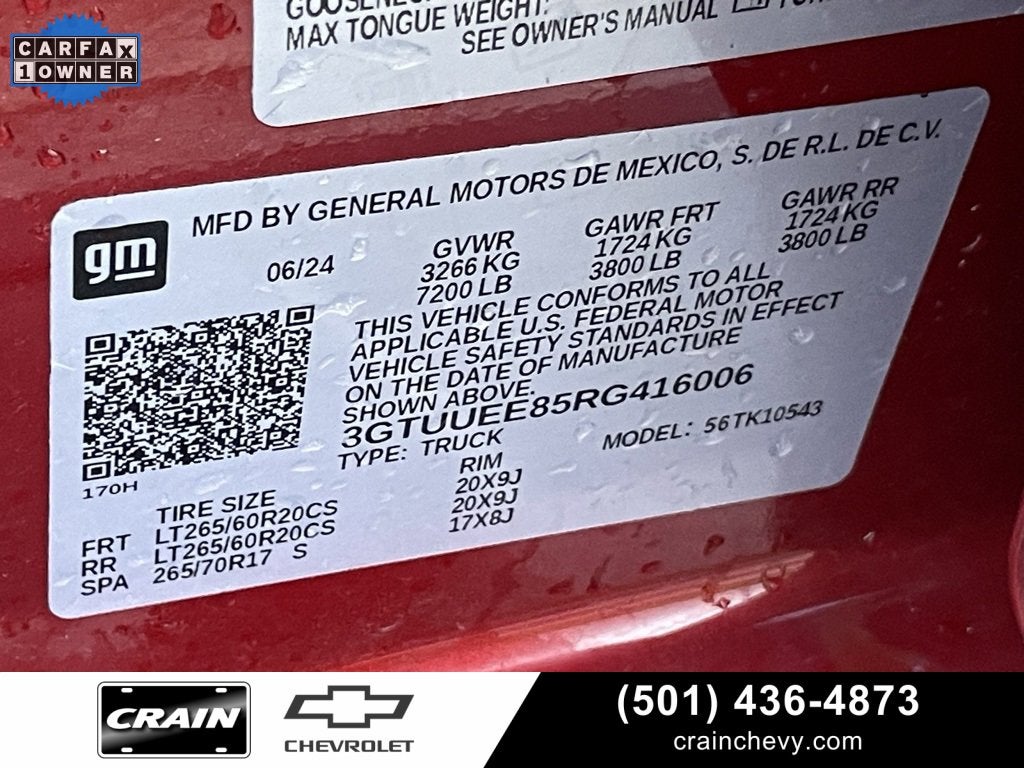 2024 GMC Sierra 1500 AT4