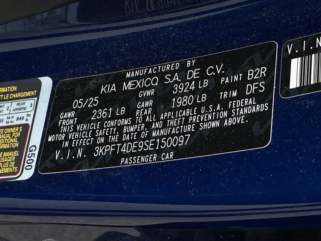 2025 Kia K4 LXS