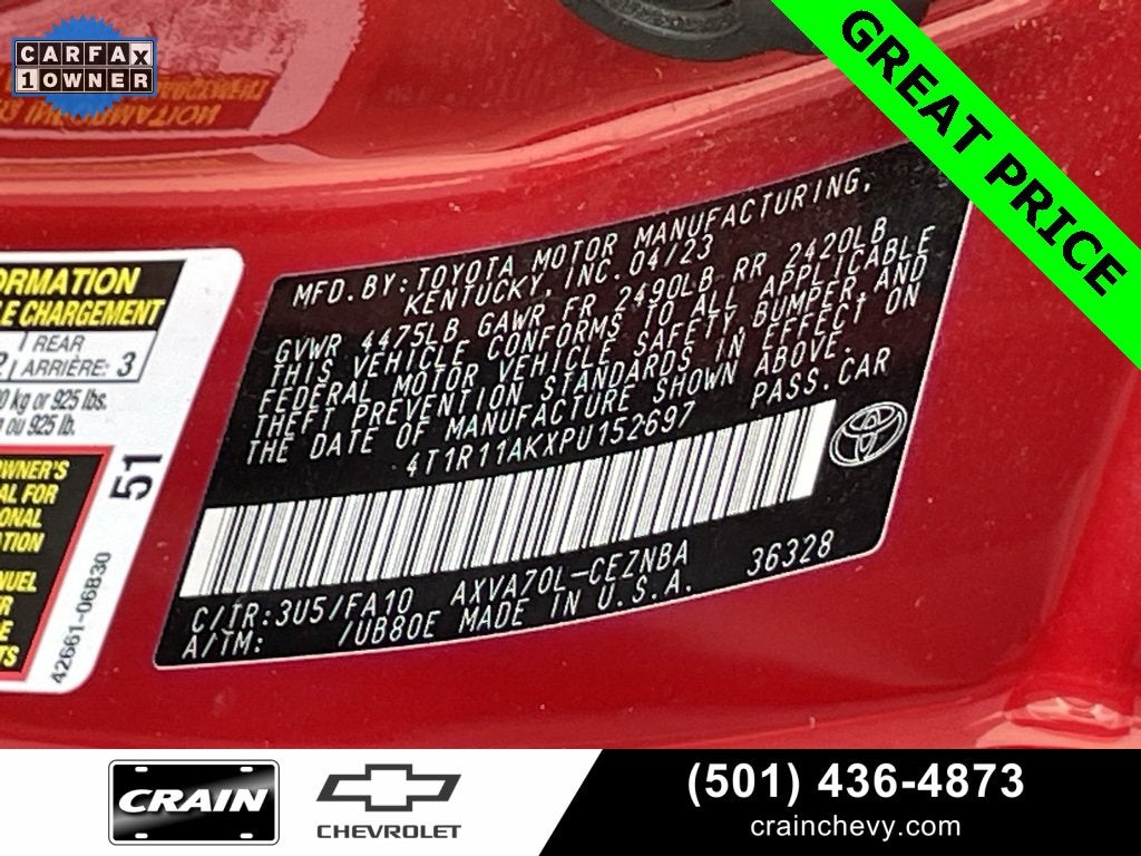 2023 Toyota Camry LE