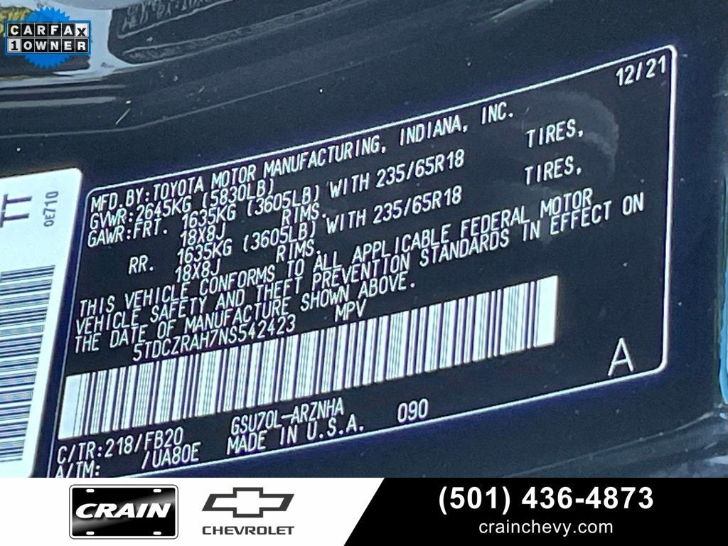 2022 Toyota Highlander L