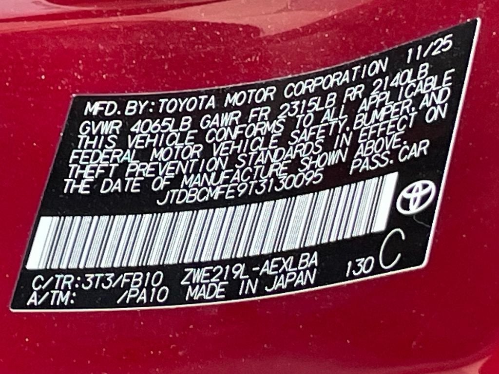 2026 Toyota Corolla Hybrid LE