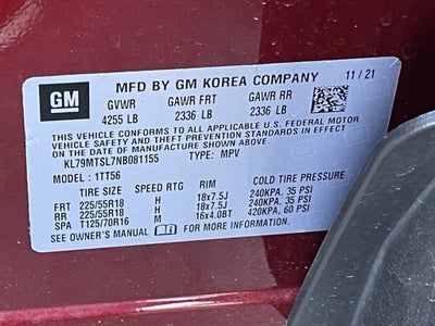 2022 Chevrolet Trailblazer RS