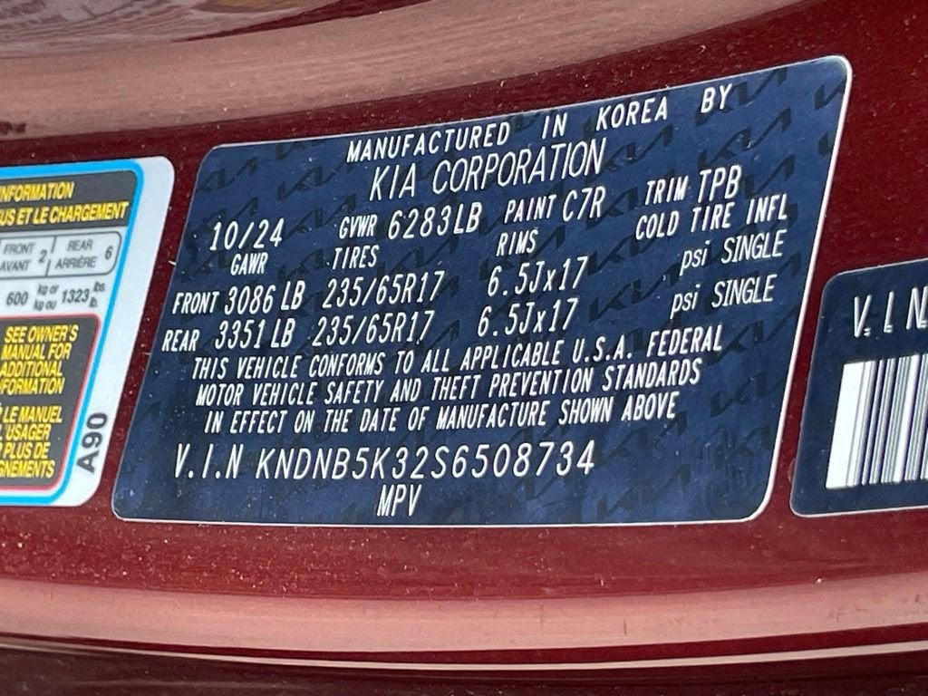 2025 Kia Carnival LXS