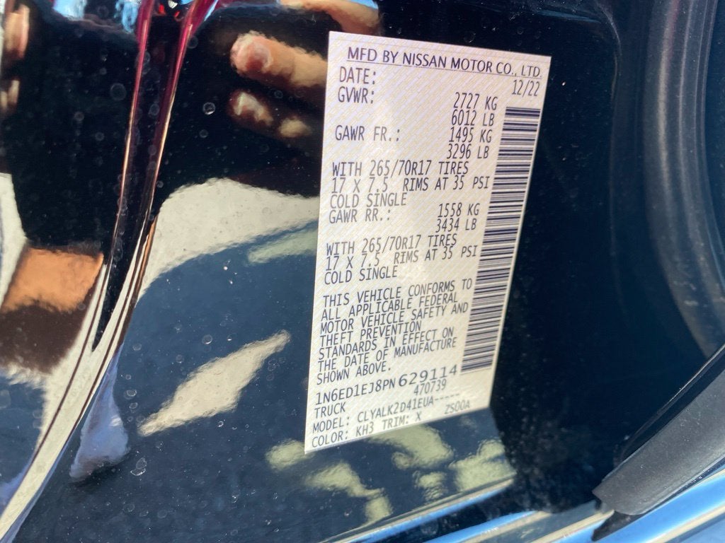 2023 Nissan Frontier PRO-X